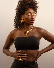 Cargar imagen en el visor de la galería, Aros Orquídea Black