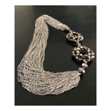 Cargar imagen en el visor de la galería, Collar Amapola Doble