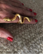Cargar imagen en el visor de la galería, Anillo Snake XL
