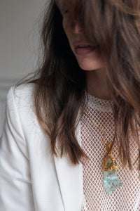 Collar Aguamarina