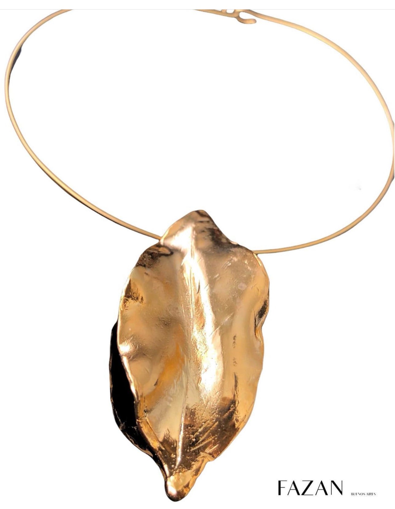 Collar Hoja