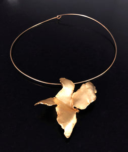 Collar Orquídea Black
